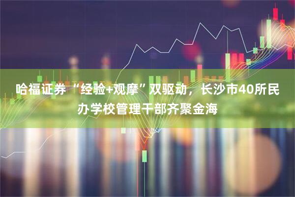 哈福证券 “经验+观摩”双驱动，长沙市40所民办学校管理干部齐聚金海